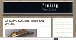 Desktop Screenshot of feminty.com